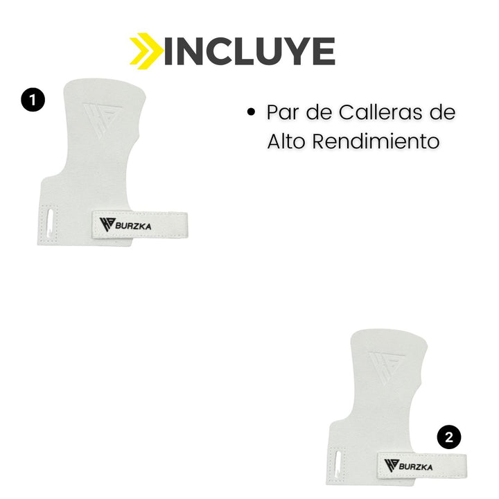 CALLERAS ARTIC GRIP FINGERLESS BLANCA